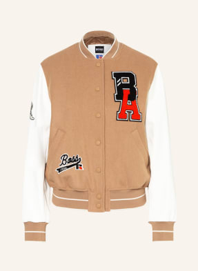 BOSS Blouson PASEBA im Materialmix