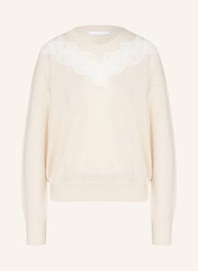 BOSS Sweater FATINA with lace