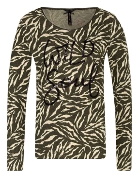 KEY LARGO Longsleeve WILD SOUL mit Paillettenbesatz