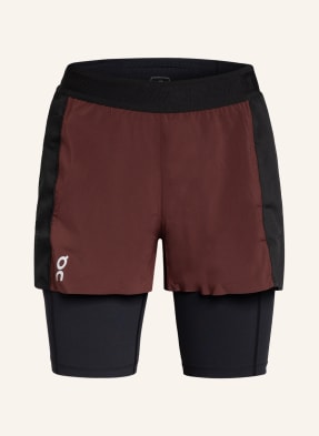On 2-in-1-Laufshorts ACTIVE