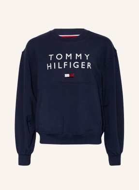 TOMMY HILFIGER Sweatshirt mit Paillettenbesatz