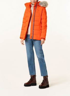 TOMMY HILFIGER Steppjacke SORONA mit Kunstpelzbesatz