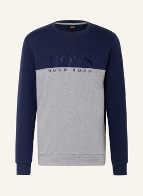 BOSS Sweatshirt im Materialmix