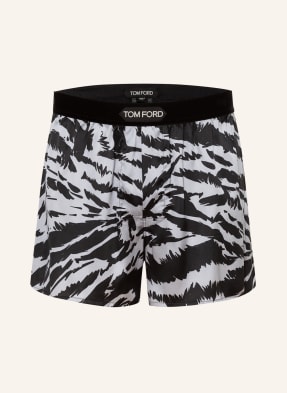 TOM FORD Bokserki tkane z jedwabiu