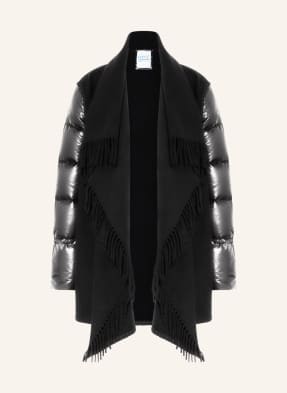 MONCLER Kurtka puchowa z mieszanki materiałów