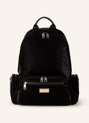 DOLCE & GABBANA Rucksack NERO SICILIA DNA