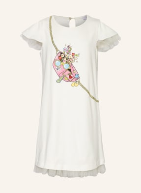 MONNALISA Jerseykleid mit Schmucksteinbesatz