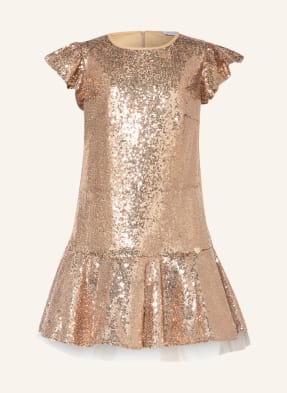MONNALISA Kleid mit Pailletten-Besatz