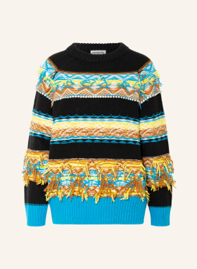 ESSENTIEL ANTWERP Pullover ALESSIA mit Schmucksteinbesatz