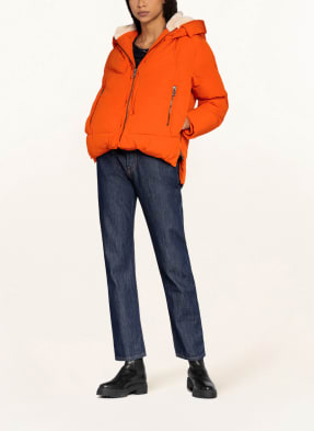 BLONDE No.8 Steppjacke SNOW mit Kunstpelzbesatz