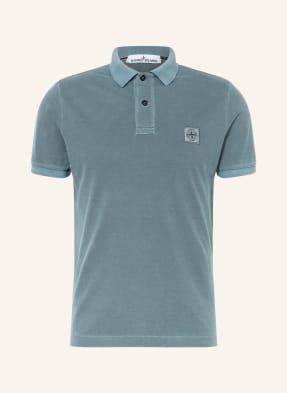 STONE ISLAND Piqué-Poloshirt Slim Fit