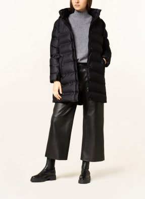 ESPRIT Collection Steppmantel mit abnehmbarer Kapuze