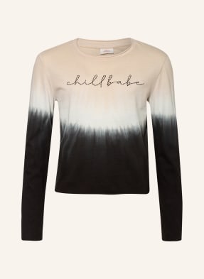 s.Oliver RED Longsleeve mit Schmucksteinbesatz