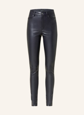 MARC CAIN Trousers in leather look