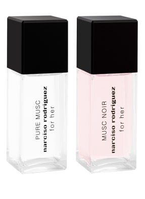 narciso rodriguez FOR HER PURE MUSC und FOR HER MUSC NOIR