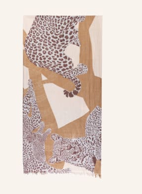 HEMISPHERE Cashmere-Schal DLEOPARD-CS mit Seide