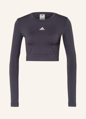 adidas Cropped-Top AEROKNIT mit Mesh-Einsätzen