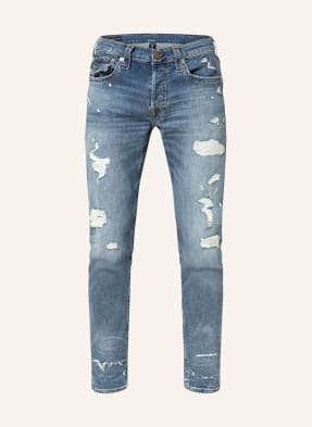TRUE RELIGION Destroyed Jeans MARCO Relaxed Taper Fit
