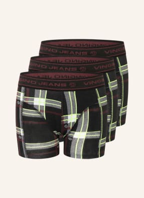 VINGINO 3er-Pack Boxershorts CHECK