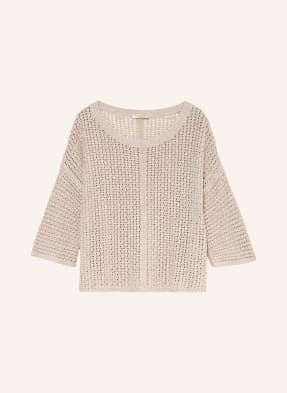 lilienfels Sweater with linen and 3/4 sleeves