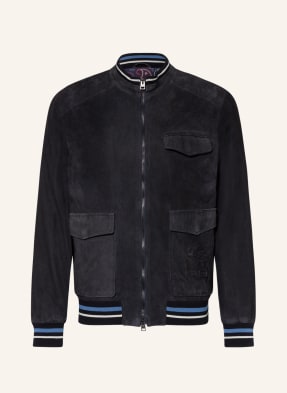 ETRO Leather bomber jacket 