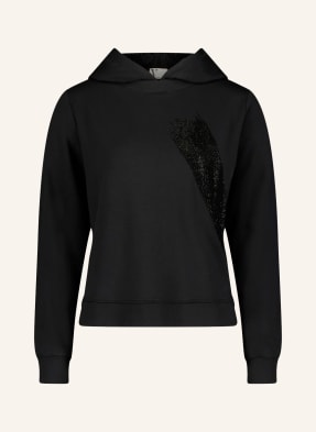 V by Vera Mont Hoodie mit Schmucksteinbesatz