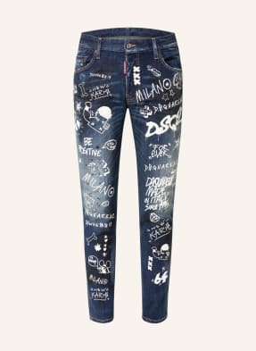 DSQUARED2 Jeans GRAFFITI SKATER Extra Slim Fit
