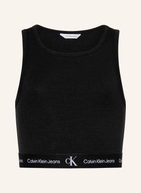 Calvin Klein Cropped-Top