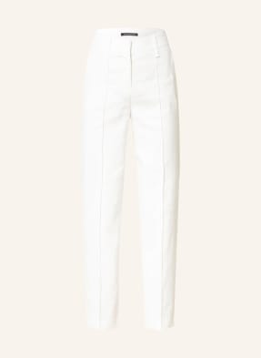 LUISA CERANO Trousers with linen