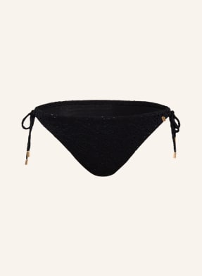 BEACHLIFE Triangel-Bikini-Hose BLACK EMBROIDERY