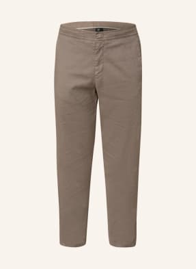 BOGNER Chinosy RILEY slim fit z dodatkiem lnu