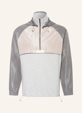 BOGNER Schlupfjacke JANNES im Materialmix mit abnehmbarer Kapuze