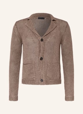 IRIS von ARNIM Stricksakko HARRY Slim Fit aus Leinen