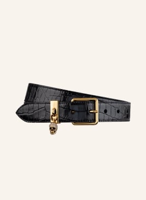 Alexander McQUEEN Leather belt SKULL