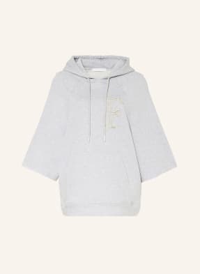 FABIANA FILIPPI Oversized-Hoodie mit Schmucksteinen