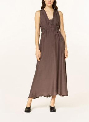 FABIANA FILIPPI Abendkleid aus Seide mit Schmucksteinen