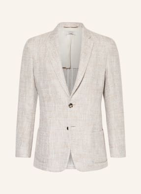 AGNONA Linen blazer slim fit with silk