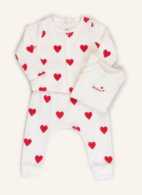 PETIT BATEAU Set: Sweatjacke, Hose und Body