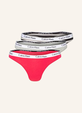 Calvin Klein 3-pack thongs CAROUSEL
