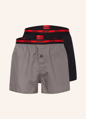 HUGO 2-pack of woven boxer shorts