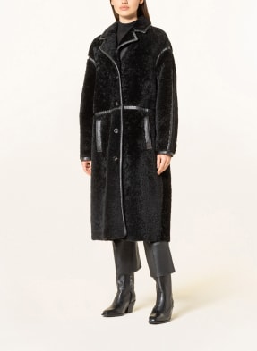 BELSTAFF Lammfell-Mantel AIRSTREAM