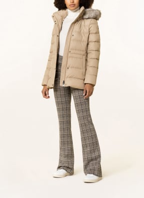 TOMMY HILFIGER Kurtka puchowa z odpinanym sztucznym futrem