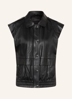 STUDIO AR Leather vest SHIRLEY