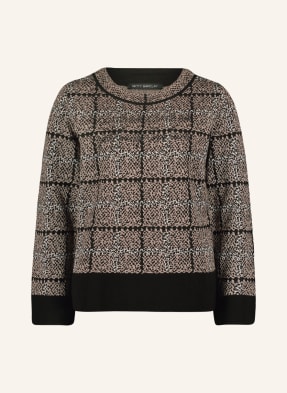 Betty Barclay Pullover mit Glitzergarn und Schmucksteinen