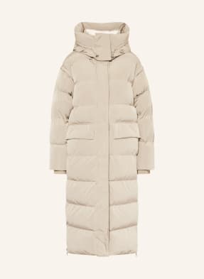 BLONDE No.8 Quilted coat with detachable sleeves