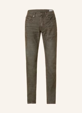 BALDESSARINI Corduroy trousers tapered fit