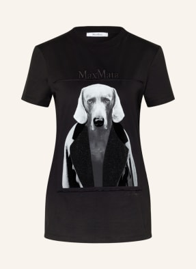 Max Mara T-shirt MMDOG with decorative gems