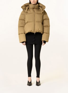 SPORTMAX Cropped-Daunenjacke MARICA mit abnehmbarer Kapuze