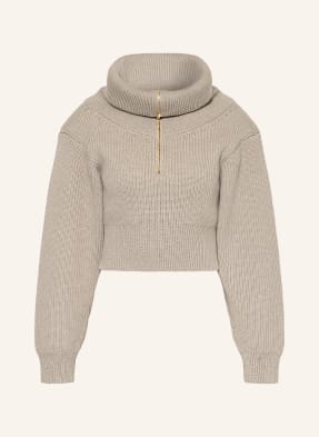 JACQUEMUS Sweter typu troyer LA MAILLE RISOUL