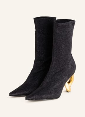 JW ANDERSON Ankle boots with glitter thread